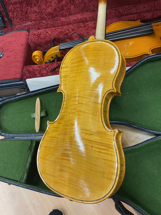 Käsintehty 120-vuotta vanha 3/4 viulu