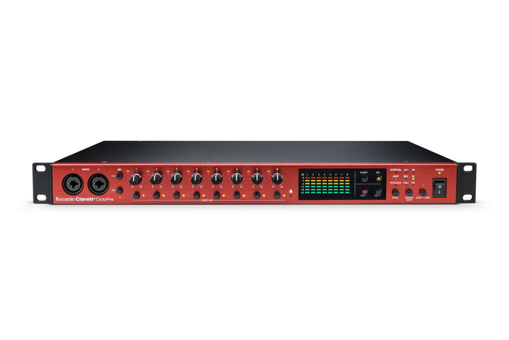 Focusrite Clarett+ Octopre, 8ch. mikrofonietuvahvistin