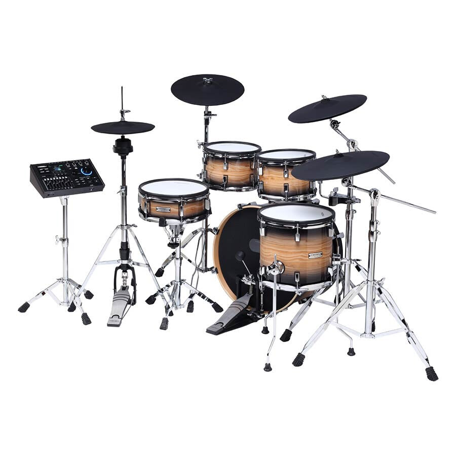 Medeli MZ928 Digital Drum Kit Tobacco Sunburst