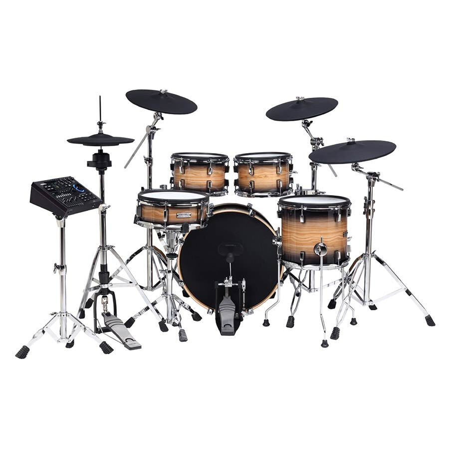 Medeli MZ928 Digital Drum Kit Tobacco Sunburst