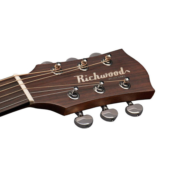 Käsintehty Richwood D-20 Dreadnought Natural Satin