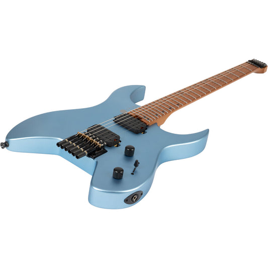 Spira Guitars S-400 Headless Satin Pearl Blue