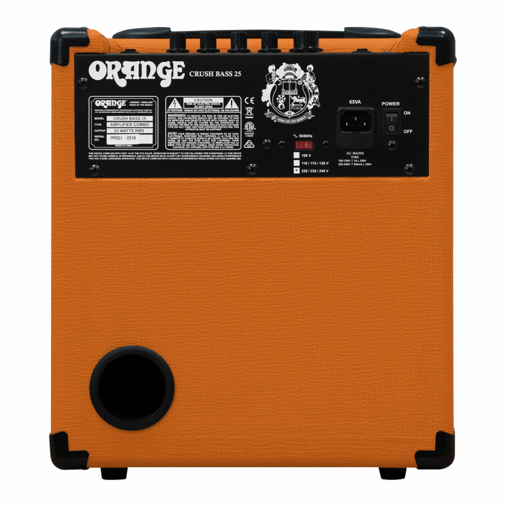 Orange CRUSH BASS25
