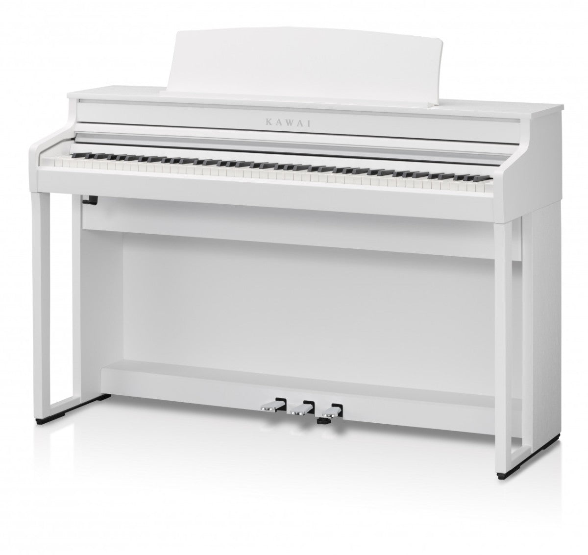 Kawai CA-401 W valkoinen puisella pianokoskettimistolla, CA401 W