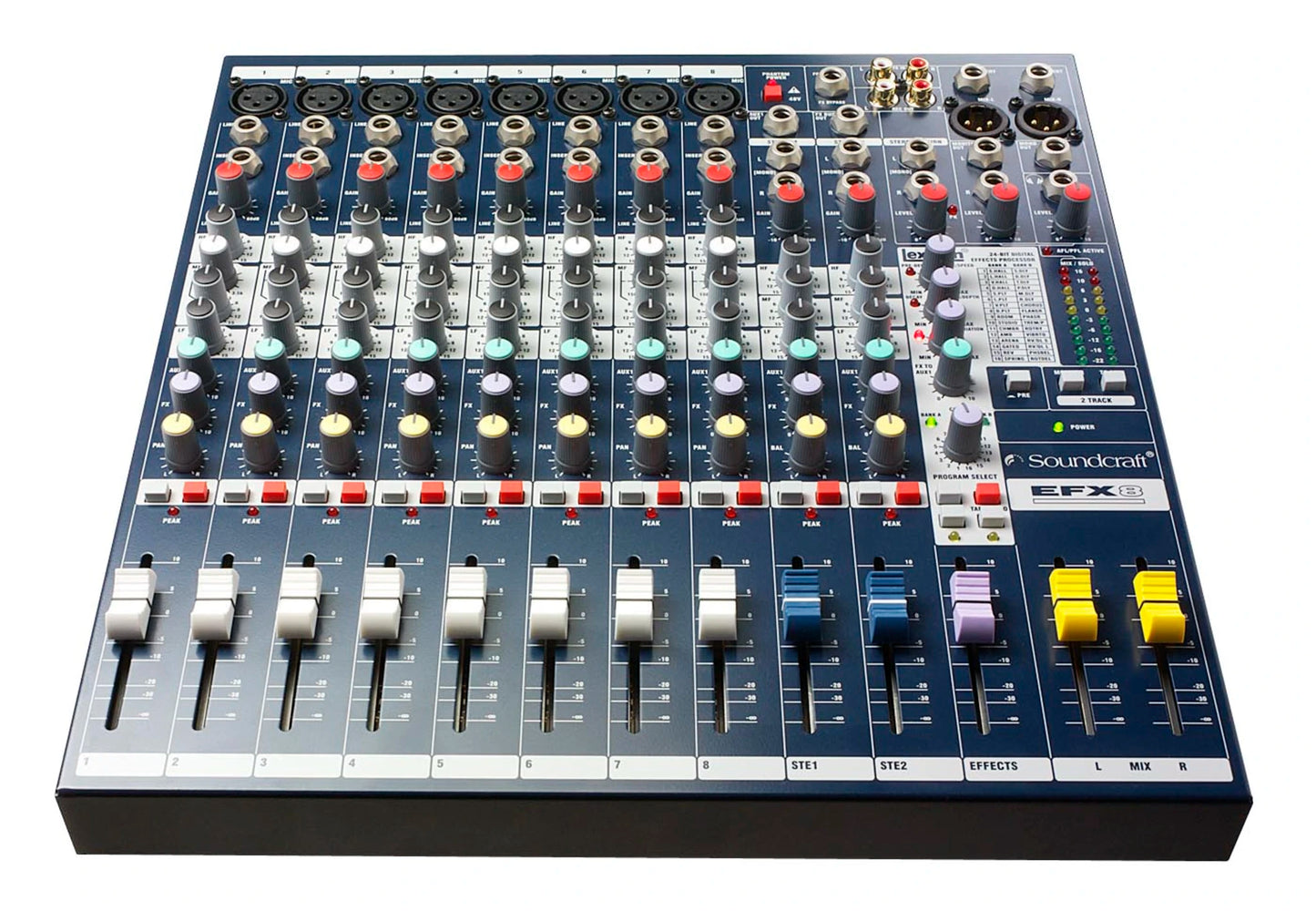Soundcraft EFX8 8-kanavainen laatumikseri
