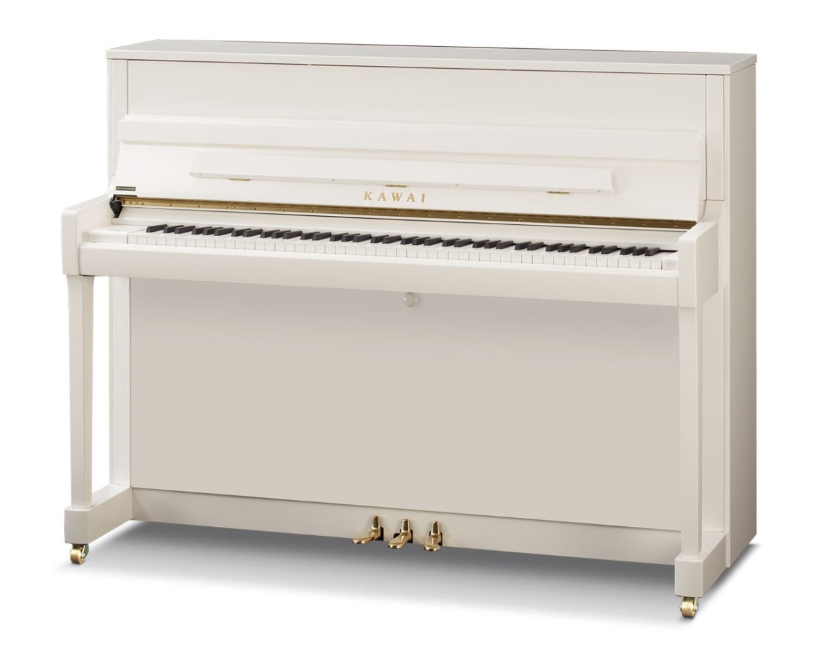 Kawai K-200 WH/P ATX4 Silent piano, valkoinen kiiltävä