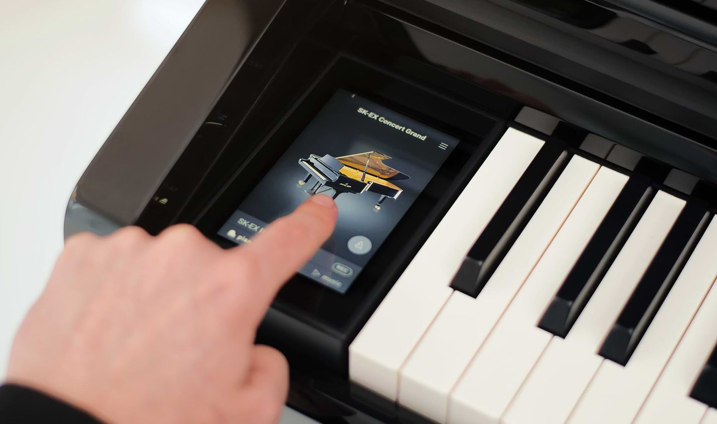 Kawai CA-701 musta digitaalipiano CA701 B (puukoskettimisto)
