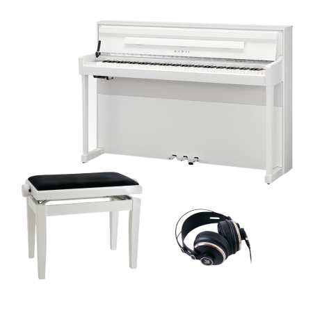 Kawai CA-901 W digitaalipiano + penkki ja kuulokkeet CA901W