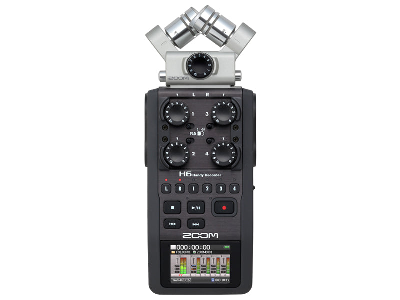 Zoom H6 - audiotallennin