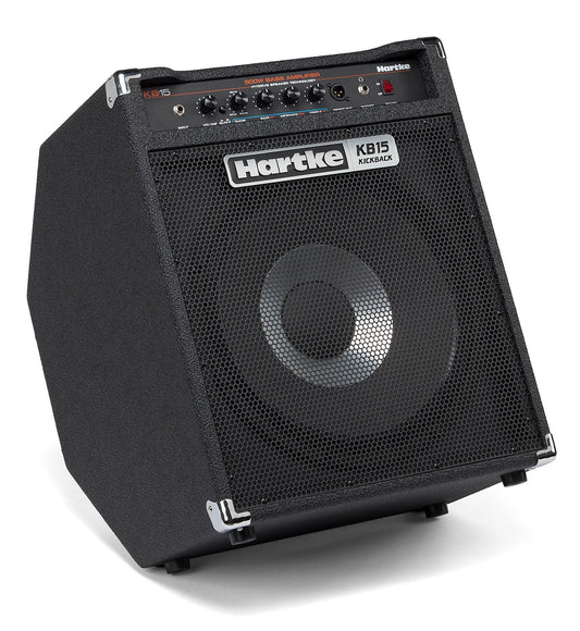 Hartke Kickback KB15 500W kickback-bassovahvistin 1x15" hybridielementillä