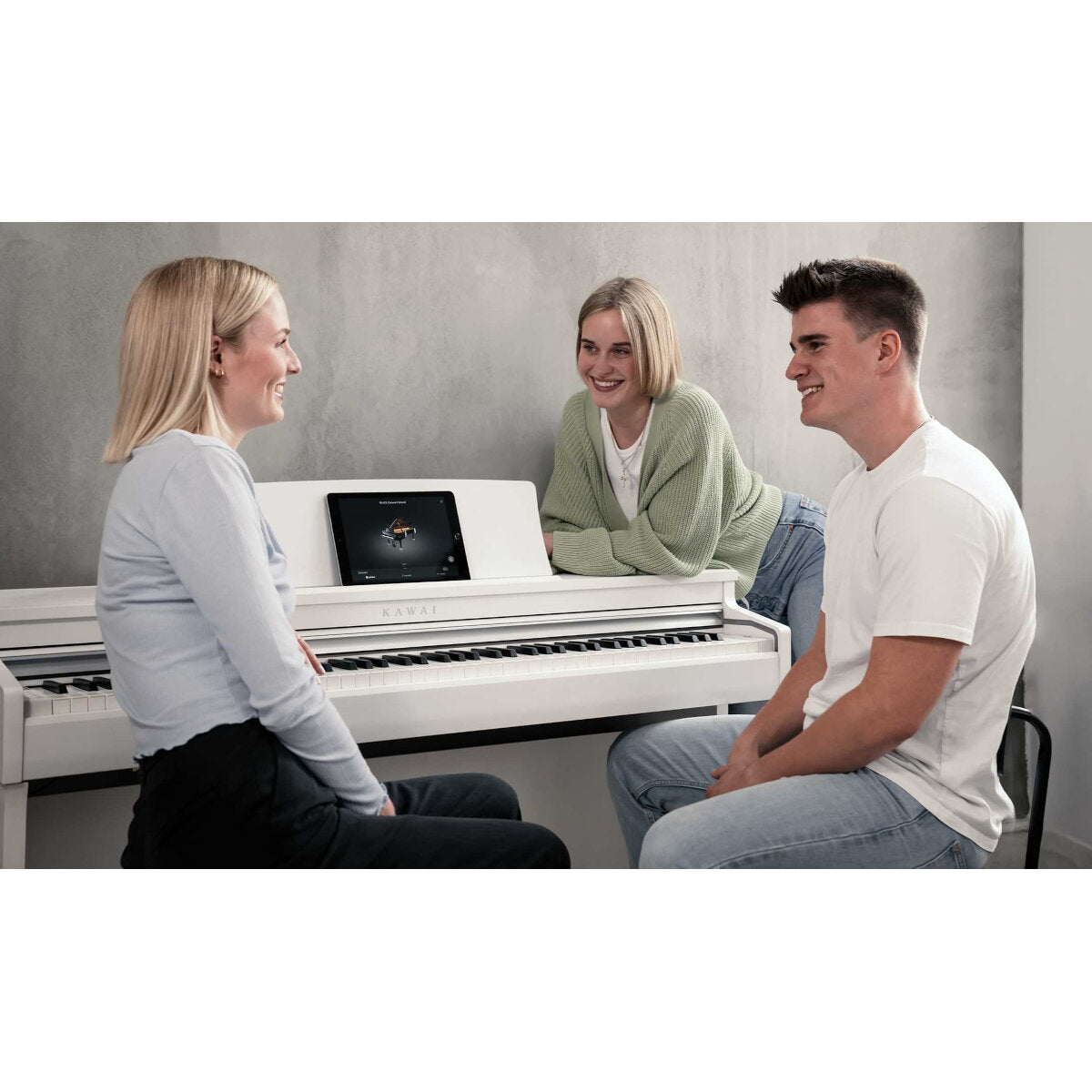 Kawai CN201W -digitaalipiano (valkoinen)