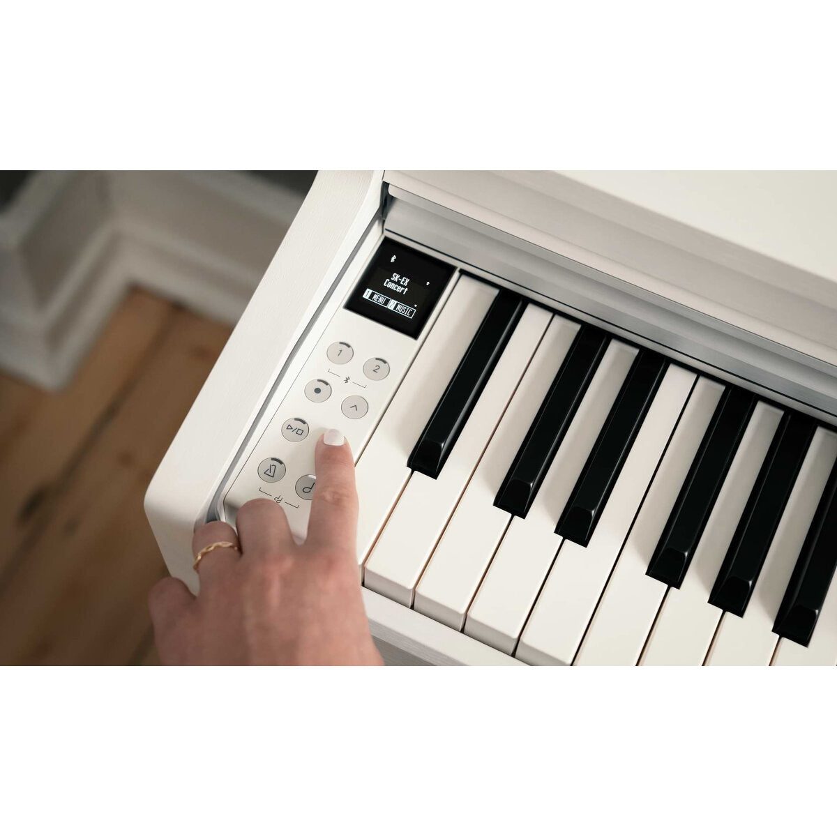 Kawai CN201W -digitaalipiano (valkoinen)