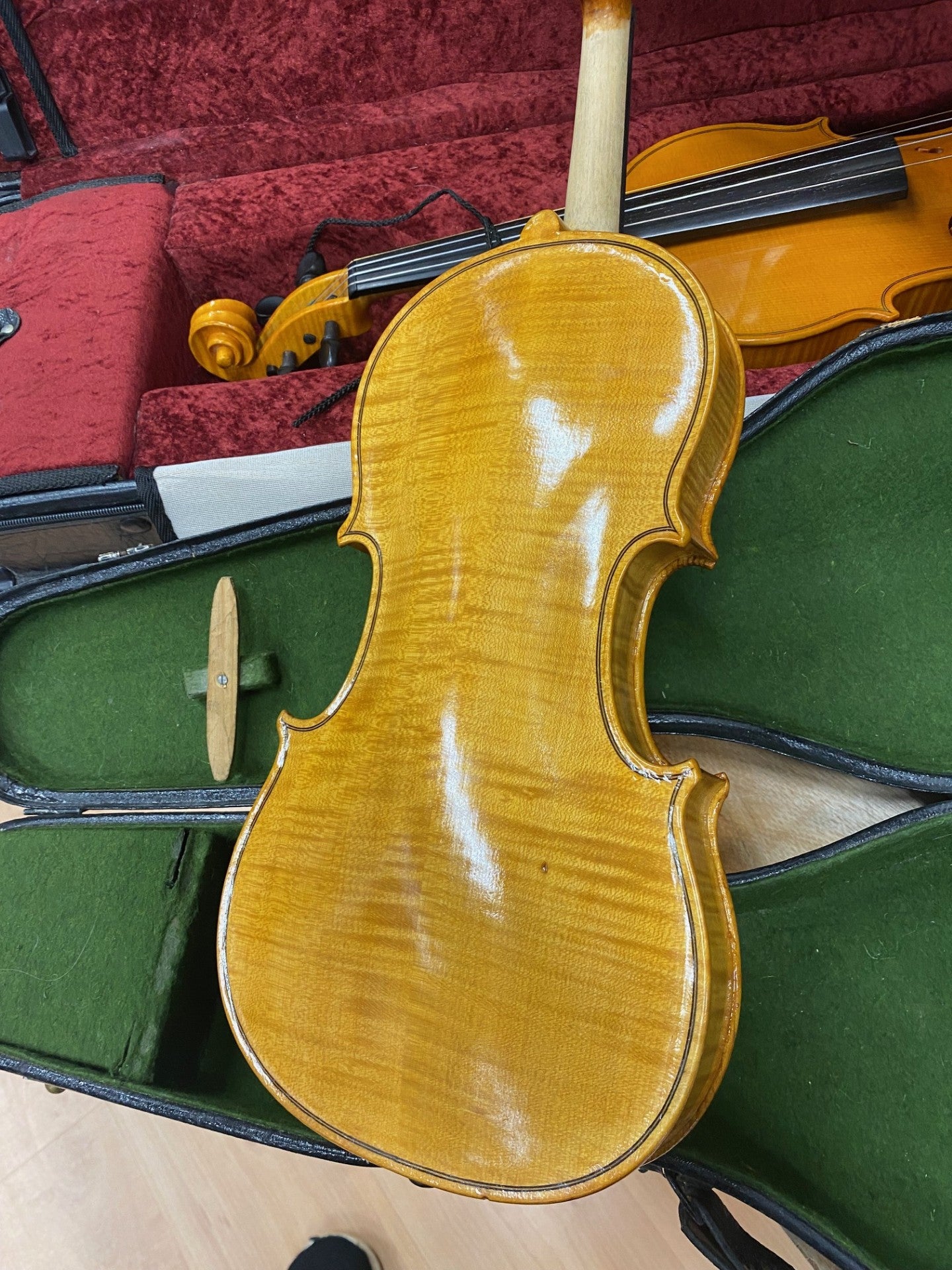 Käsintehty 120-vuotta vanha 3/4 viulu