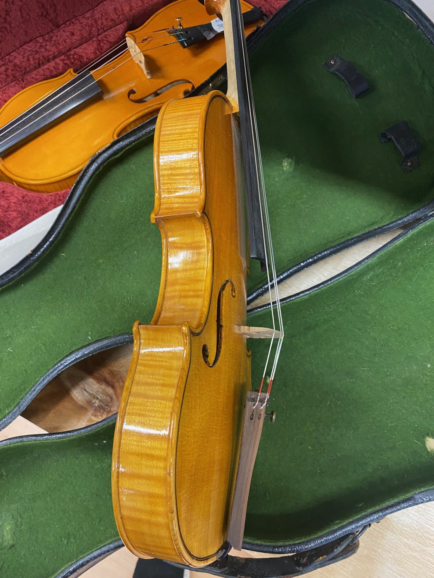 Käsintehty 120-vuotta vanha 3/4 viulu