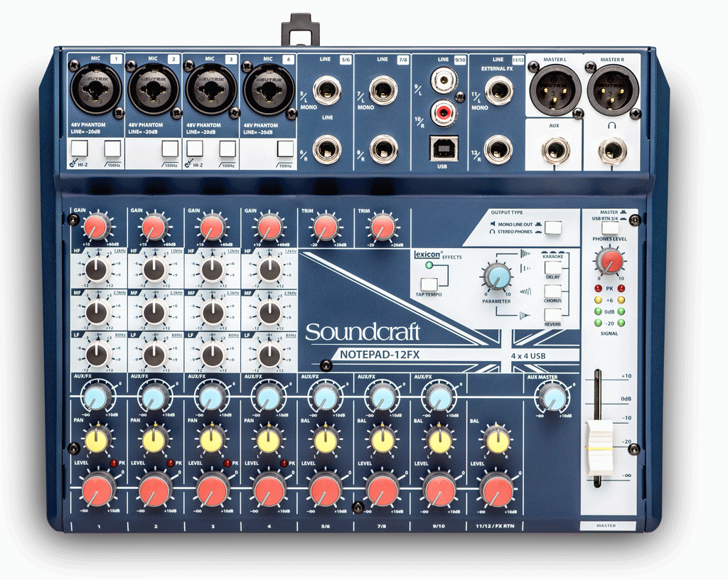 Soundcraft Notepad-12FX