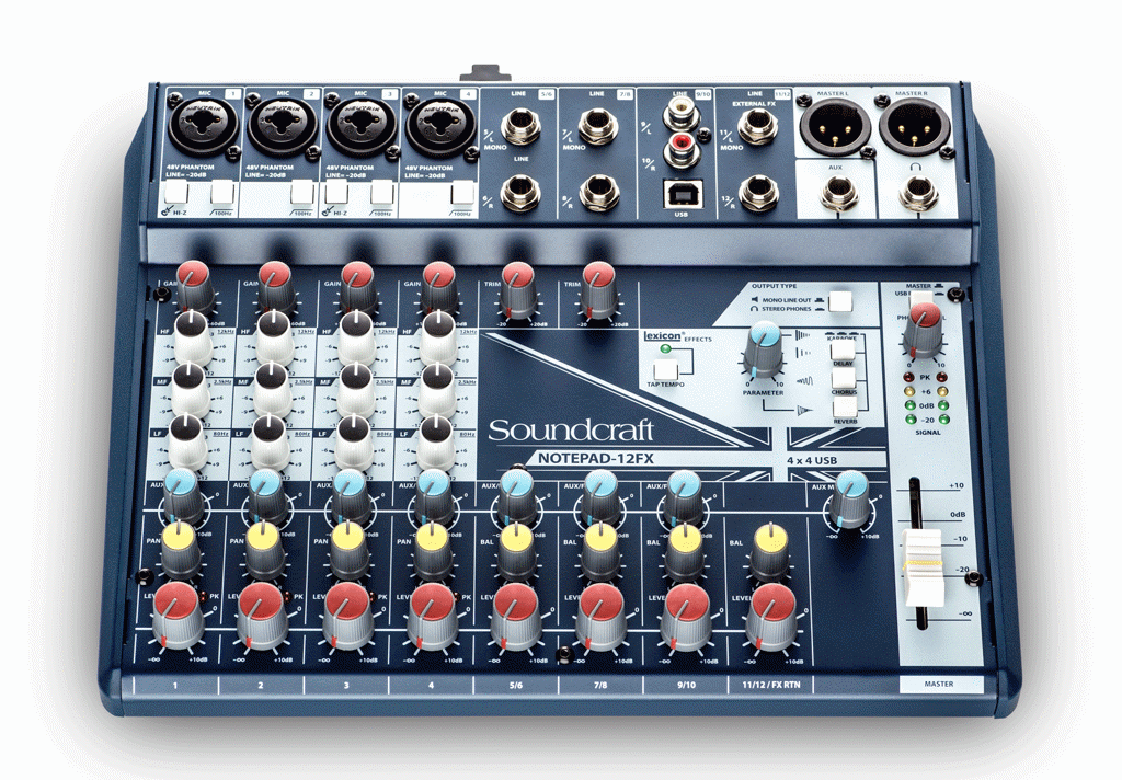 Soundcraft Notepad-12FX