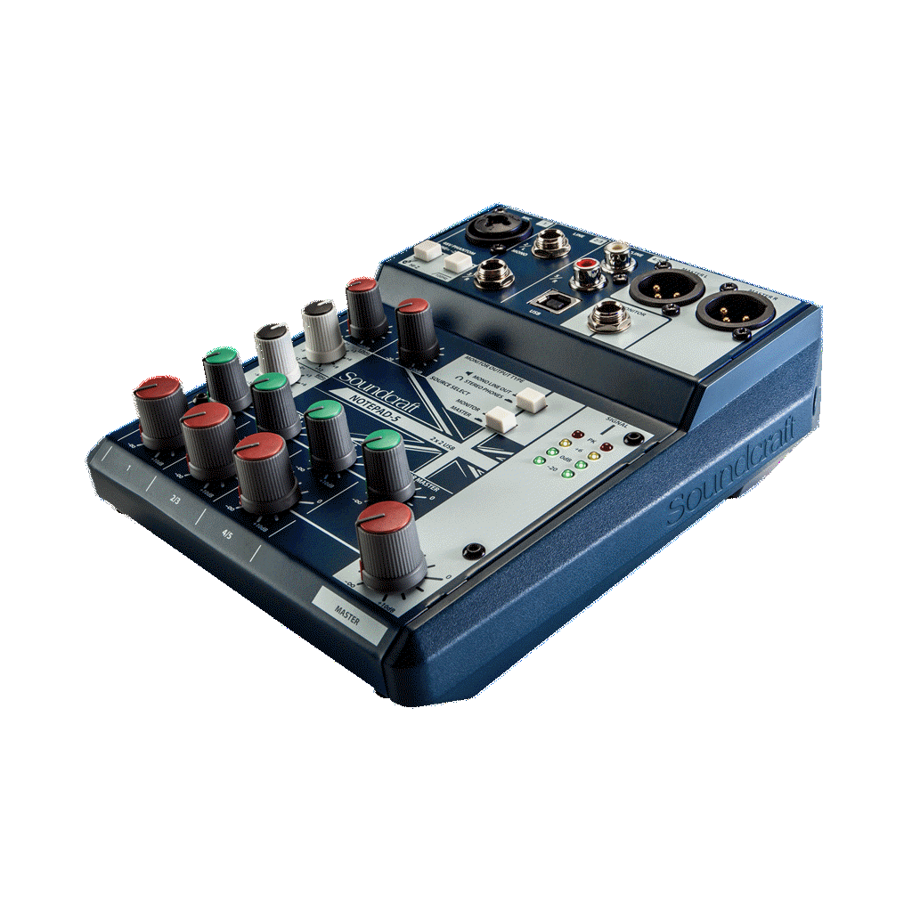 Soundcraft Notepad-5