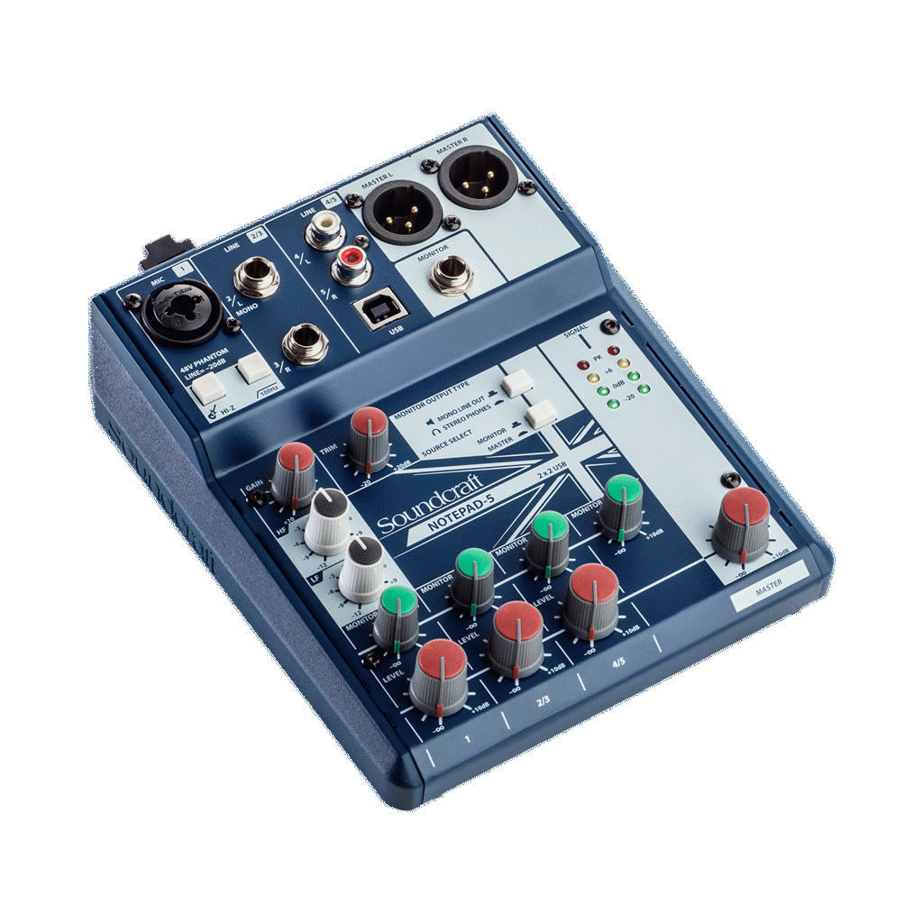 Soundcraft Notepad-5