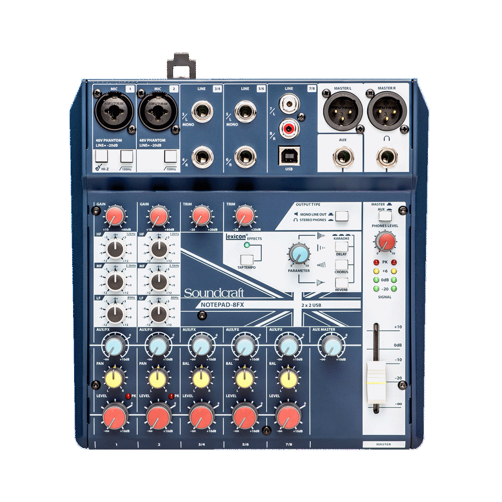 Soundcraft Notepad-8FX