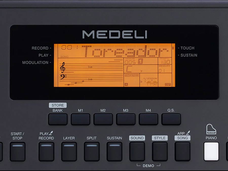 Medeli MK200 keyboard