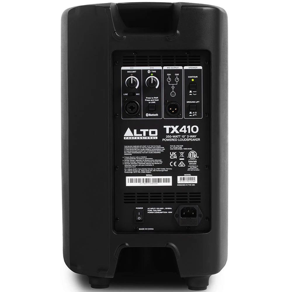 ALTO TX410 aktiivikaiutin Bluetooth yhteydellä