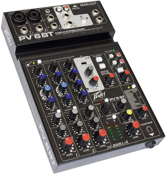 Peavey PV-6 BT Bluetooth Mikseri