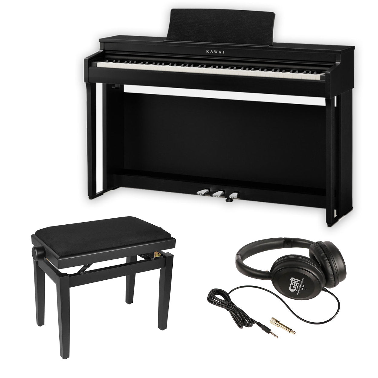 Kawai CN-201 B Digitaalipiano + penkki ja kuulokkeet KYSY TOIMITUSAIKA!