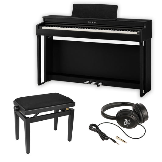 Kawai CN-201 B Digitaalipiano + penkki ja kuulokkeet
