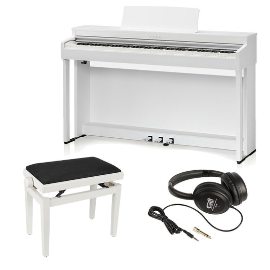 Kawai CN-201 W Digitaalipiano + penkki ja kuulokkeet