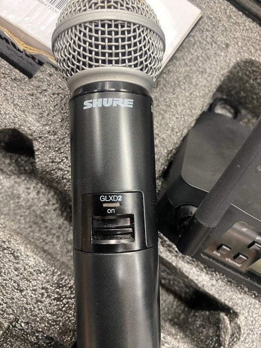 Shure GLXD24/SM58 langaton käsimikrofonijärjestelmä
