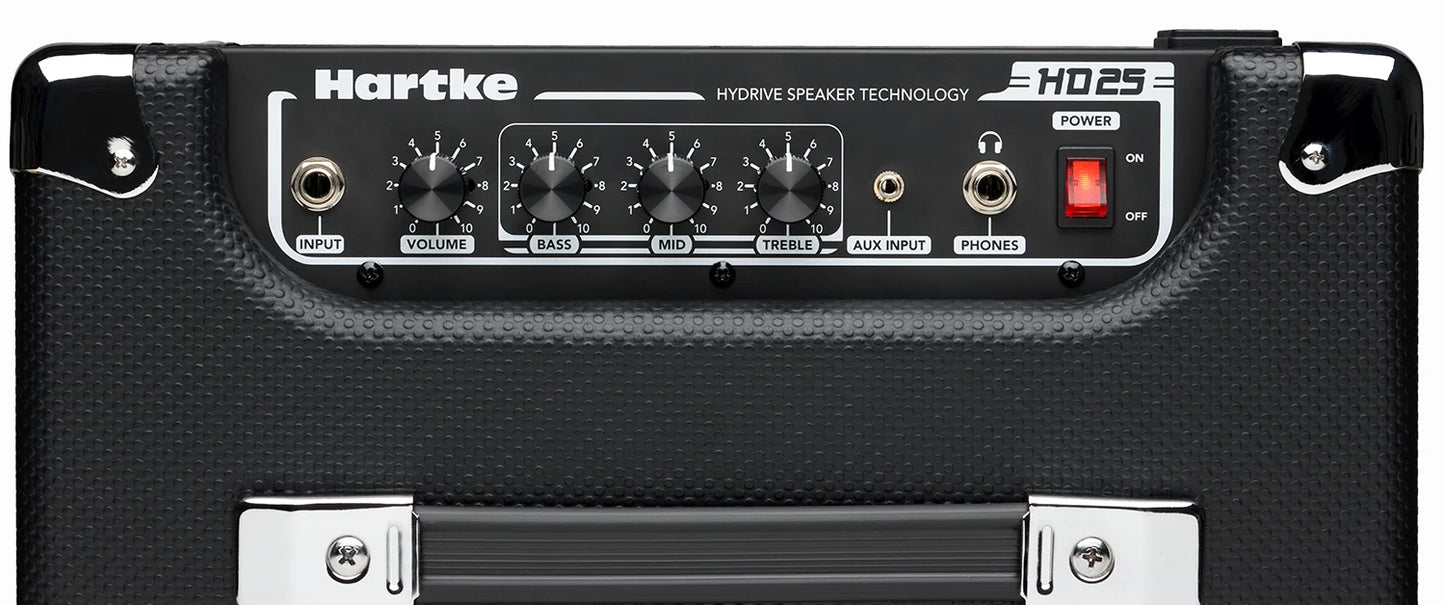 Hartke HD25 Bass combo 25W bassovahvistin 1x8" hybridielementillä