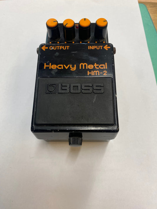 Boss HM-2 Heavy Metal käsintehty Japani!