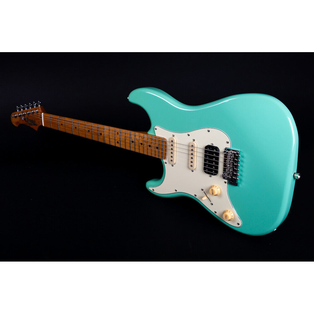 Jet Guitars JS-400 HSS Seafoam Green vasenkätinen