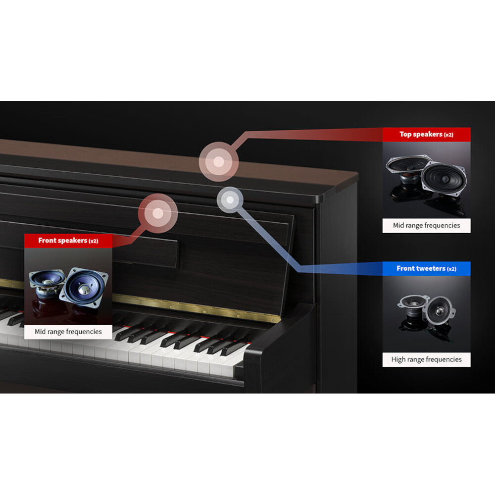 Kawai CA-901 B musta + penkki + kuulokkeet