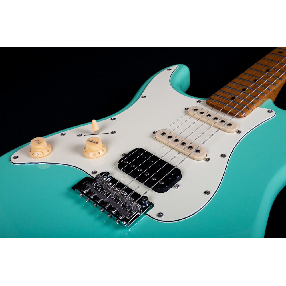 Jet Guitars JS-400 HSS Seafoam Green vasenkätinen