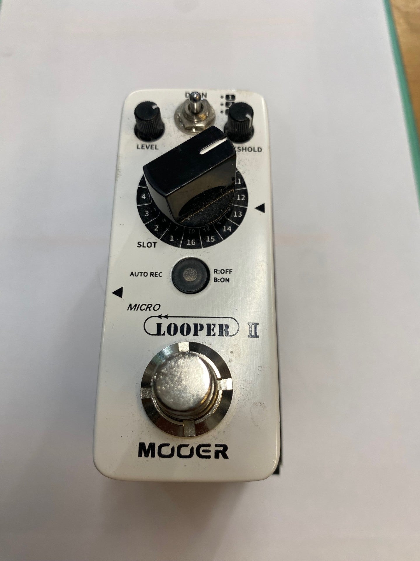 Mooer Micro Looper II Pedaali