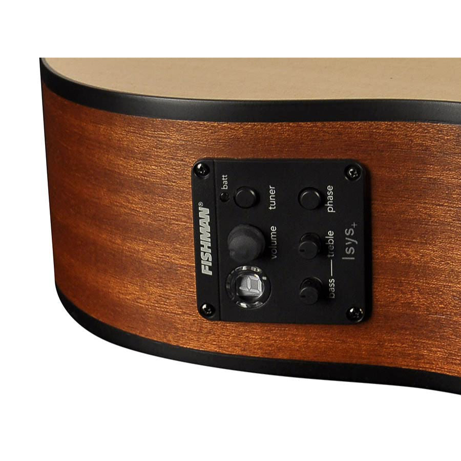 Käsintehty Richwood A-20-E Auditorium Natural Satin w/ Electronics