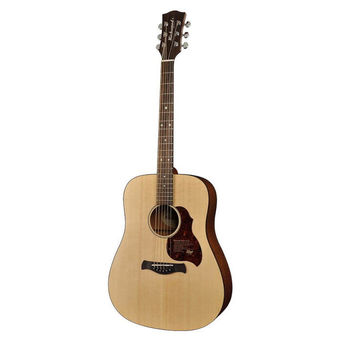 Richwood D-20-E Dreadnought Natural Satin w/ Electronics