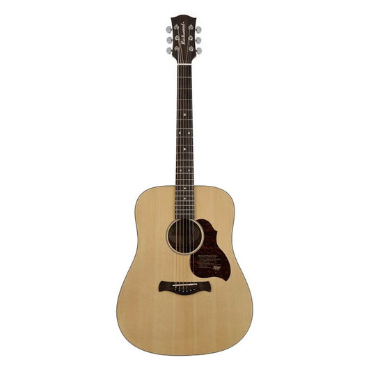 Käsintehty Richwood D-20 Dreadnought Natural Satin