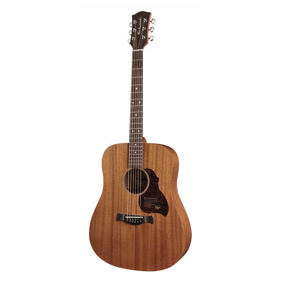 Käsintehty Richwood D-50 Dreadnought Mahogany Satin