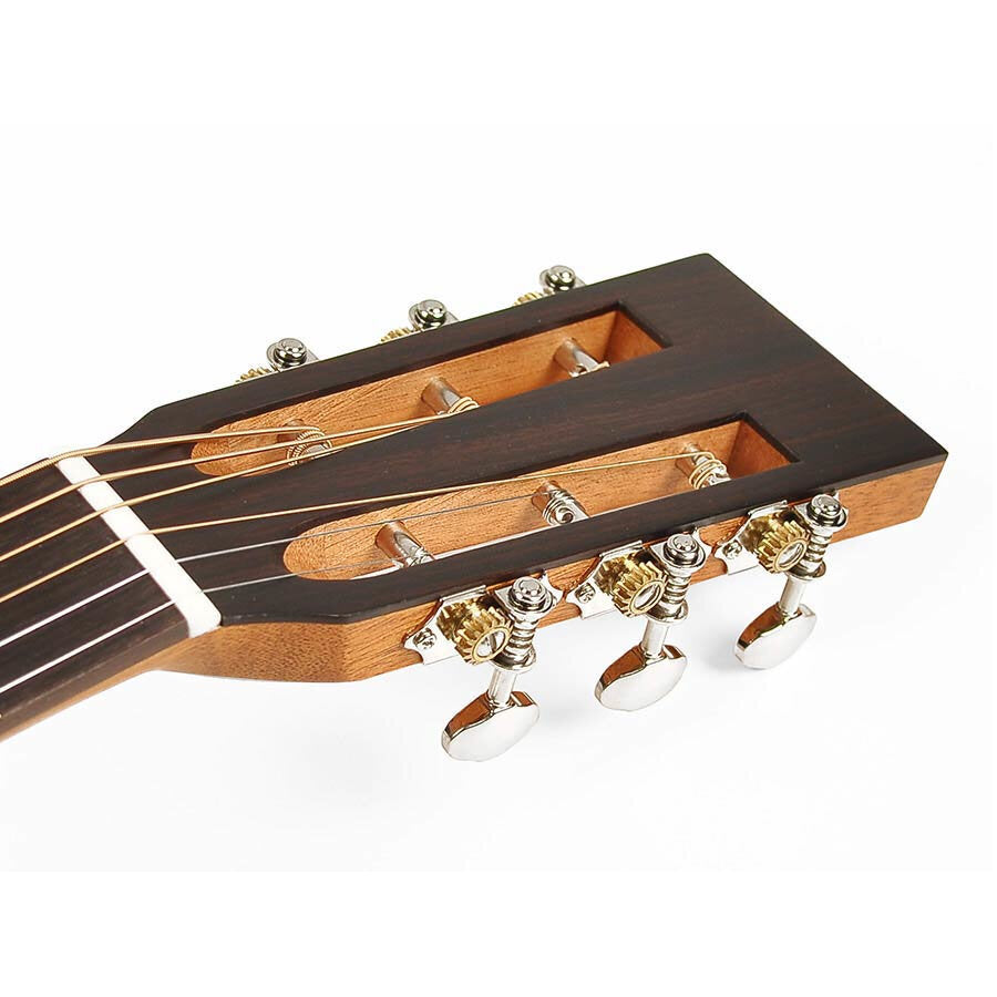 Käsintehty Richwood P-40 Parlor Natural Gloss