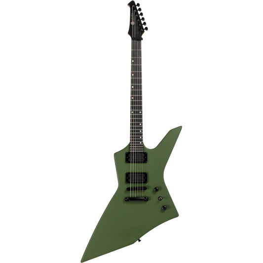 Spira Guitars X-400 Satin Army Green