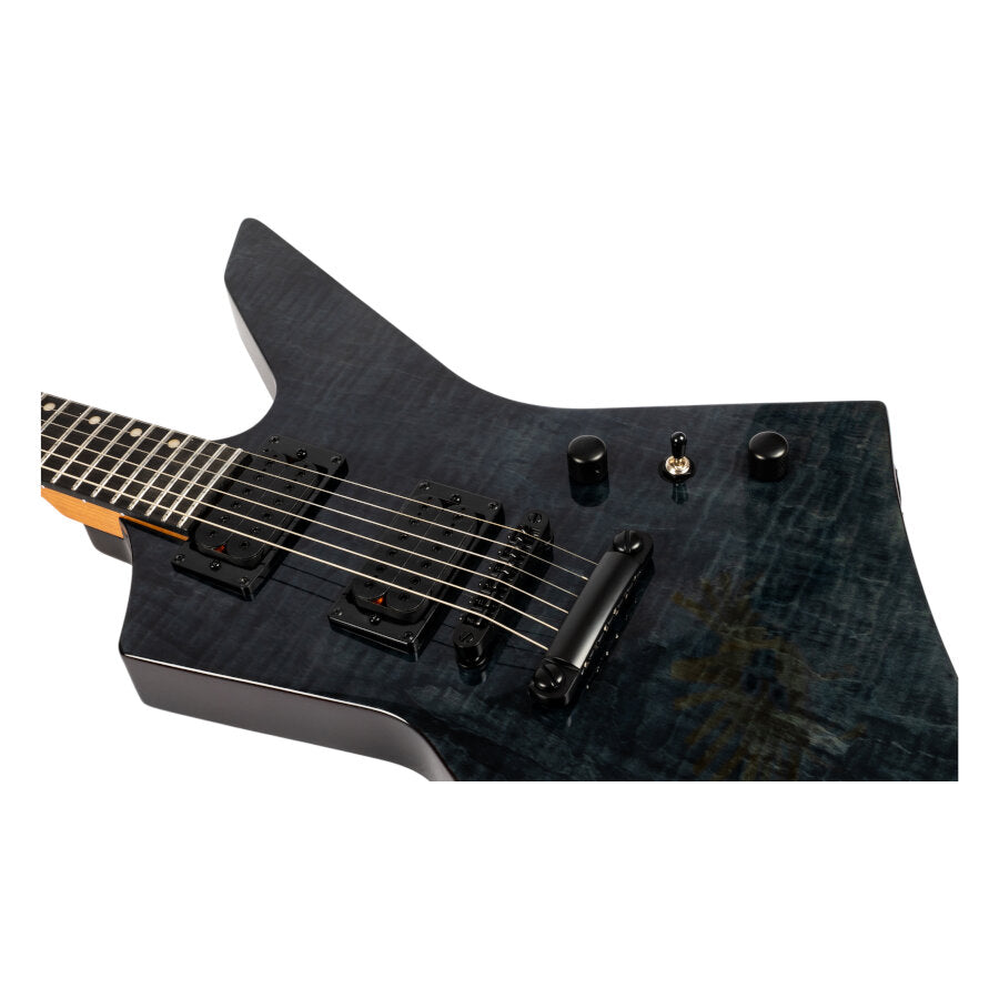 Spira Guitars X-500 Trans Black Ebony