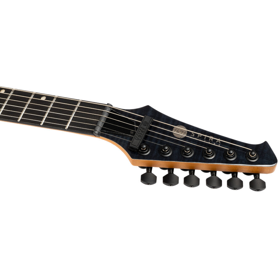 Spira Guitars X-500 Trans Black Ebony