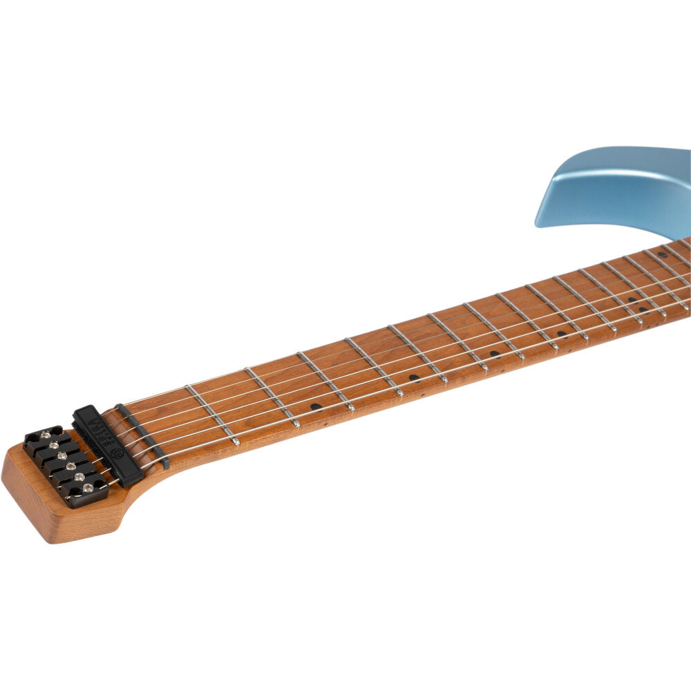 Spira Guitars S-400 Headless Satin Pearl Blue