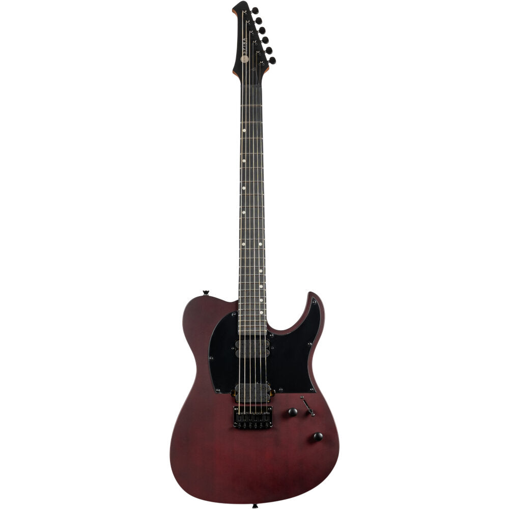 Spira Guitars T-400 Satin Wine Red