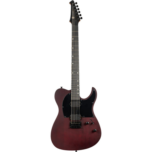 Spira Guitars T-400 Satin Wine Red