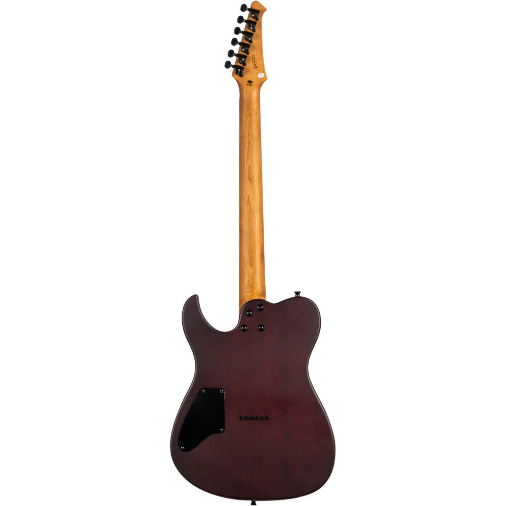 Spira Guitars T-400 Satin Wine Red