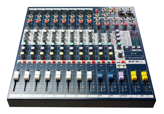 Soundcraft EFX8 8-kanavainen laatumikseri