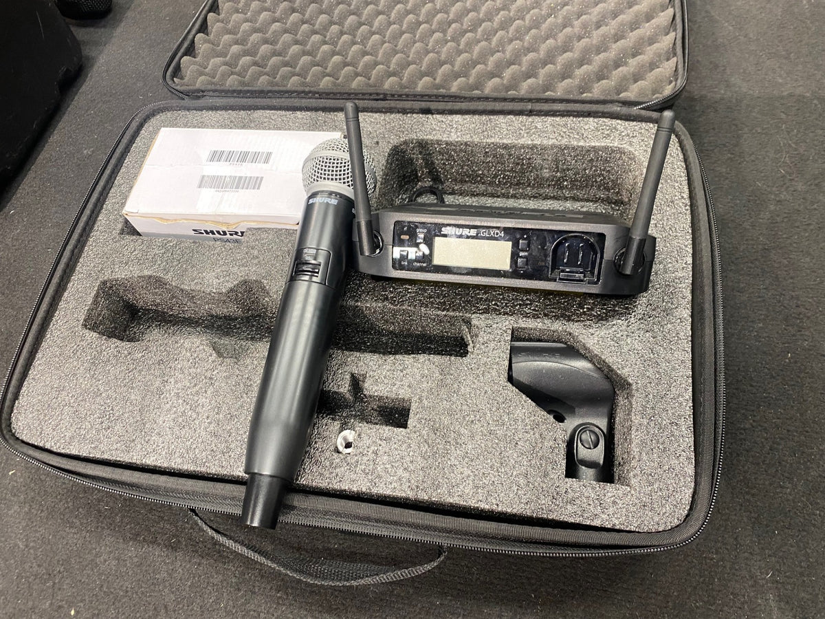 Shure GLXD24/SM58 langaton käsimikrofonijärjestelmä